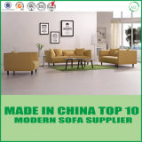 American Fabric Furniture Living Room Wooden Sofa 1+2+3