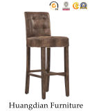 Customized Bar and Pub Furniture Antique Leather Bar Chair Bar Stool (HD513)