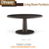 Modern Dining Room Furniture Wood Round Dining Table