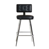 Contemporary Leisure Furniture Swivel Leather Bar Stool Chair (FS-WB1015)