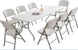 Portable Table, Dining Table, Plastic Table