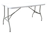 Wholeslae 5FT Fold in Half Rectangle Plastic Table, Dining Table