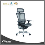 Mesh Back Leather Seat Luxury Boss Office Chair