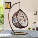 Chromatic Factory Outdoor Swing, Rattan Furniture, Indoor Egg Hanging Chair (D017A)