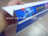 White Plastic Shelf Display Holder