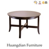 Durable Living Room Wooden Round Coffee Table (HD104)