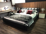 Vertu Bedroom Leather Platform Bed Frame