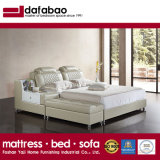 Modern Design Solid Wood Frame Leather Bed Furniture Fb2092