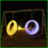 Indoor and Outdoor Playground Glowing Hanging Swing Romantic Wedding Swing