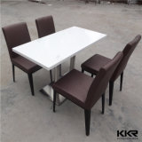 Modern Table Furniture Solid Surface Stone Restaurant Tables