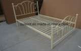 Morden Metal Small Double Bed with Side Table (OL17130)