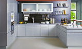 High Gloss UV Lacquer Kitchen Cabinet (ZX-010)