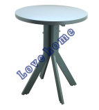 Modern Dining Restaurant Metal Leg Wooden Table