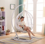 White Hanging Chair &Swing Rattan Furniture, Rattan Basket (D011B)