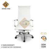 High Back Hotel Furniture White Leather Chair (GV-OC-H306)