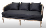 Luxury Classic Solid Wood Lounger Sofa