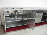 Metal Kitchen Cabinet with Wash Sink (HS-028)