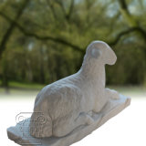 Marble Sheep Sculpture, Animal Statue