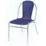 Promotional Commerical Seating Aluminum Wicker Chair DC-06207