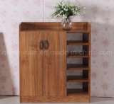 Solid Wooden Shoe Rack Wooden Cabinet (M-X2579)