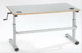 2 Leg Ergonomic Crank Height Adjustable Desk (LDG-CD201)