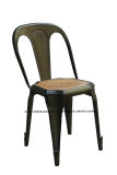 Industrial Vintage Armand Metal Plywood Restaurant Coffee Dining Chair