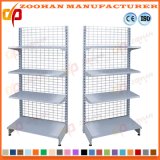 Metal Wall Wire Shelves Supermarket Storage Display Storage Shelving (Zhs383)