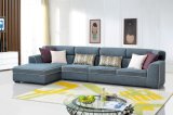 Modern Living Room Furniture Fabric Corner Sofa Set