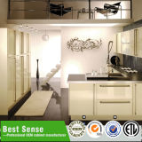 Knock Down Simple Style Structure Modern Design Metal Kitchen Cabinet