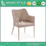 Outdoor Dining Chair with Arm Rattan Wicker Dining Chair Hotel Project Club Chair Garden Rattan Chair Patio Dining Chair