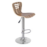 Modern Bent Wood Furniture Adjustable Height Bar Chair (FS-WB918)