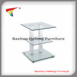 2015 Modern Design Glass Side Table Corner Table (C024)