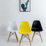 Popular Plastic Chairs with Wheels Office Chair Furniture