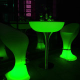 LED Banquet Table Glow Furniture Outdoor LED Round Table