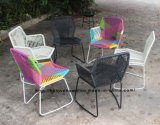 Replica Outdoor Metal Dining Garden Rattan Armchair Tropicalia Restaurant Chairs