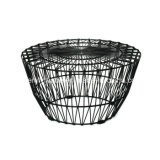 Outdoor Use Round Metal Wire Coffee Table for Event