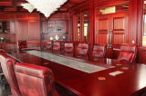 High End Luxury Red Wood Conference Table for Board Room Furniture