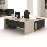 Modern Laminate L-Shape Office Furniture Manager Table