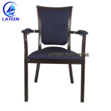 Imitated Wood Chair with Armrest