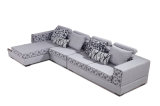 Linen Fabric Sofa Malaysia (L. Af075)