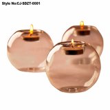 Beautiful Christmas Glass Candles for Decoration