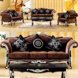 Classical Fabric Sofa with Side Table for Home Furniture (650C)