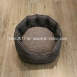 Luxury Pet Bed Grey Leather Dog Cat Sofa Bed Factory OEM Best Quality