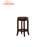Wholesale Economical High Seat Wooden Restaurant Bar Stools / Chair