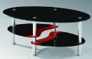 Hot Sale and Good Quality More Design Bazhou Glass Coffee Table