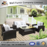Well Furnir WF-17043 Rattan 4 Piece Outdoor Patio Sofa Set