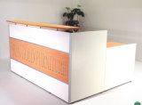 White & Orange Reception Stations, Reception Desk, Office Furniture (SZ-RT009)