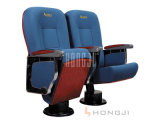 High Quality Fabric Upholstery Auditorium Seat, Push Back Theater Chair Hj9623