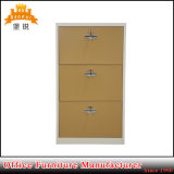 Kd Structure High Quality Metal 3 Drawer Shoe Cabinet (AS-036A)