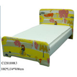 Living Room Furniture Durable Wooden Kid's Bed (BF-101)